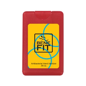 0.66 oz Card Shape Hand Sanitizer view 3