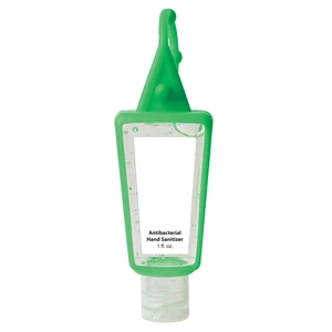 1 Oz. Hand Sanitizer in Silicone Holder view 3