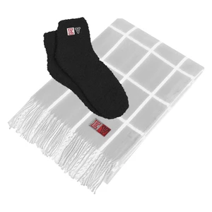 Charleston Throw & Fuzzy Socks Kit