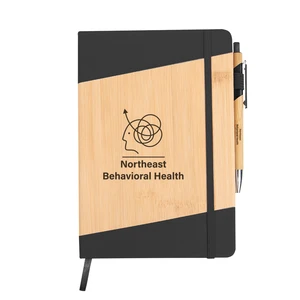 Bamboo Journal with Pen view 1