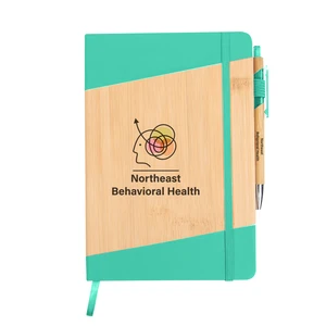 Bamboo Journal with Pen view 6
