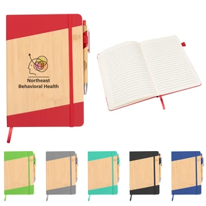 Bamboo Journal with Pen
