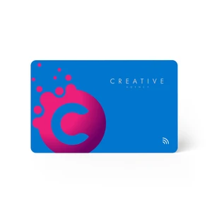 Full Color Linq Digital Business Card view 3