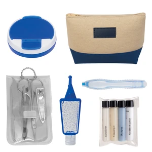Allure Cosmetic Bag Travel Kit view 2