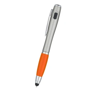 Trio Pen with LED Light and Stylus view 4