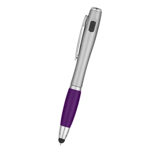 Trio Pen with LED Light and Stylus view 5