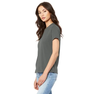 BELLA+CANVAS Women's Relaxed Jersey Short Sleeve Tee. BC6400 view 4