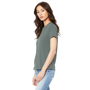 BELLA+CANVAS Women's Relaxed Jersey Short Sleeve Tee. BC6400 view 12