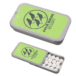 Signature Peppermints in Slider Tin view 2