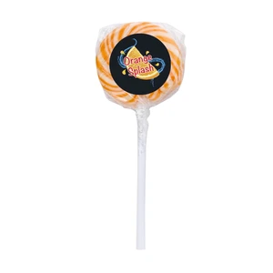 Swirl Lollipop with Round Label view 2