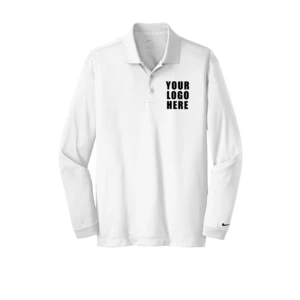 Nike Long Sleeve Dri-FIT Stretch Tech Polo. 466364 view 26