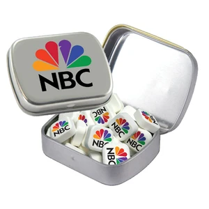 Small Tin with Custom Printed Mints view 9