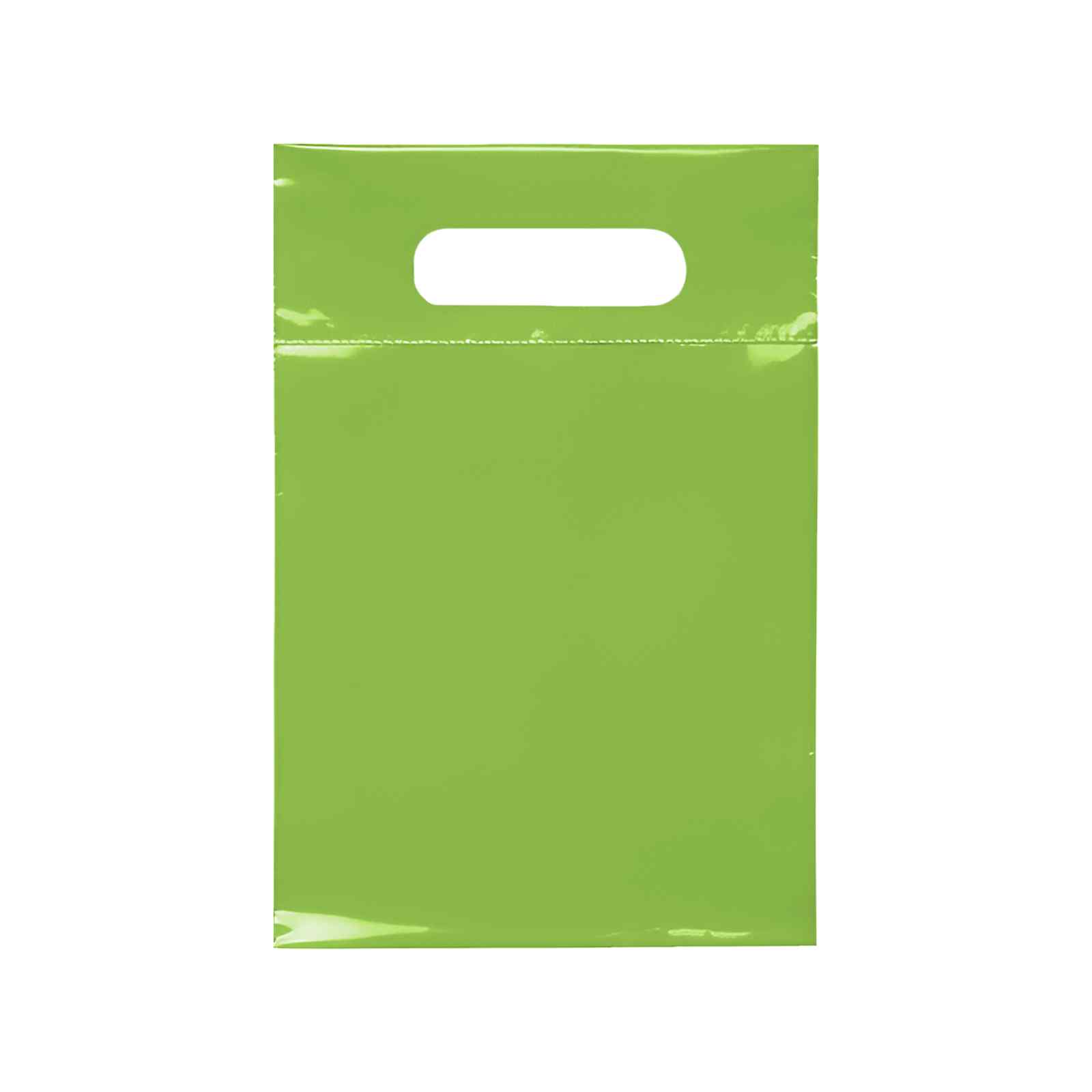 7 x 10.5 Inch Die Cut Handle Plastic Bags view 6