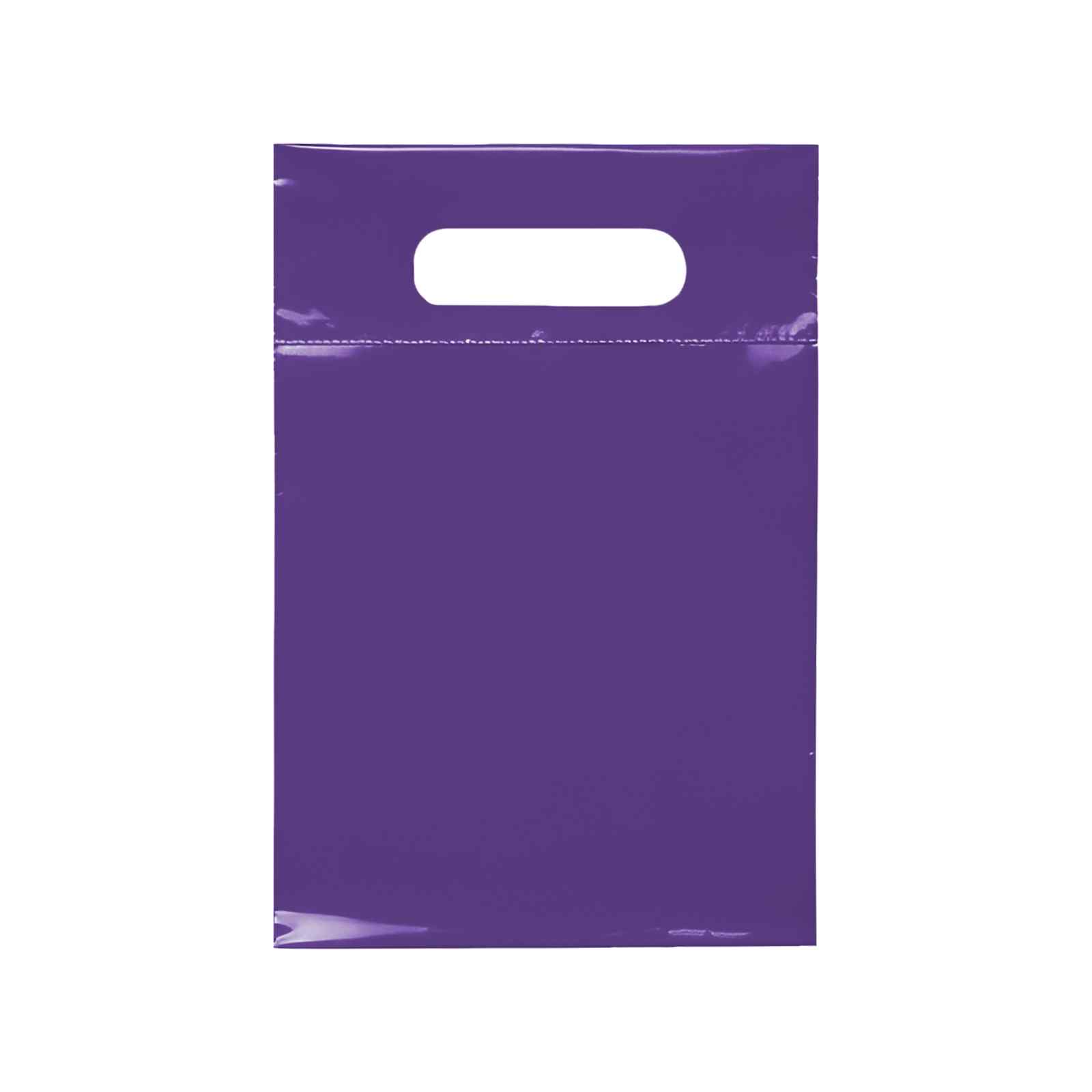 7 x 10.5 Inch Die Cut Handle Plastic Bags view 9