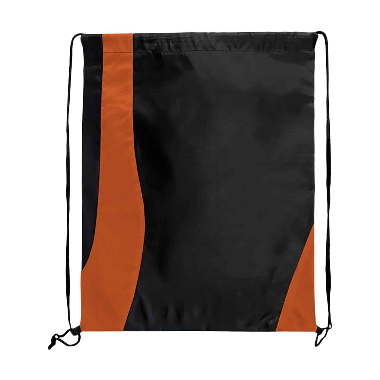 Two Tone Wavy Drawstring Tote Bags view 3
