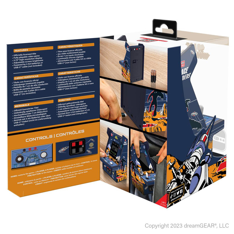 Space Invaders™ Micro Player™ by My Arcade®