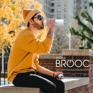 BROOC UV-C Self-Cleaning Insulated Bottle