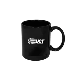 15 oz Full Color Black Ceramic Mug