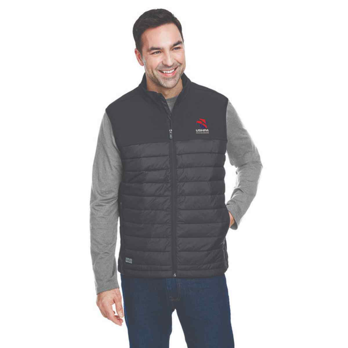 Dri Duck Men's Summit Puffer Body Softshell Vest