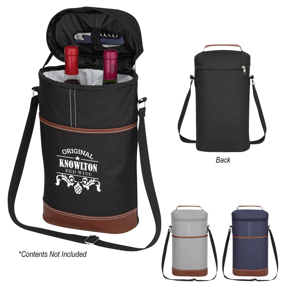 Double Wine Cooler Bag