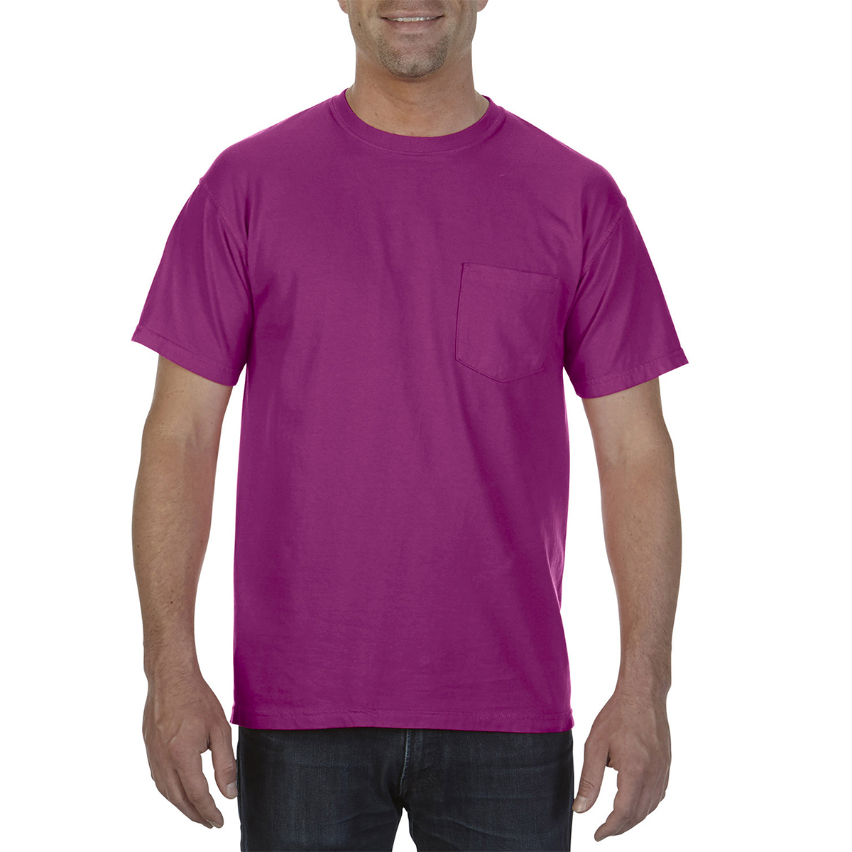 Comfort Colors® Adult Heavyweight Pocket T-Shirt view 9