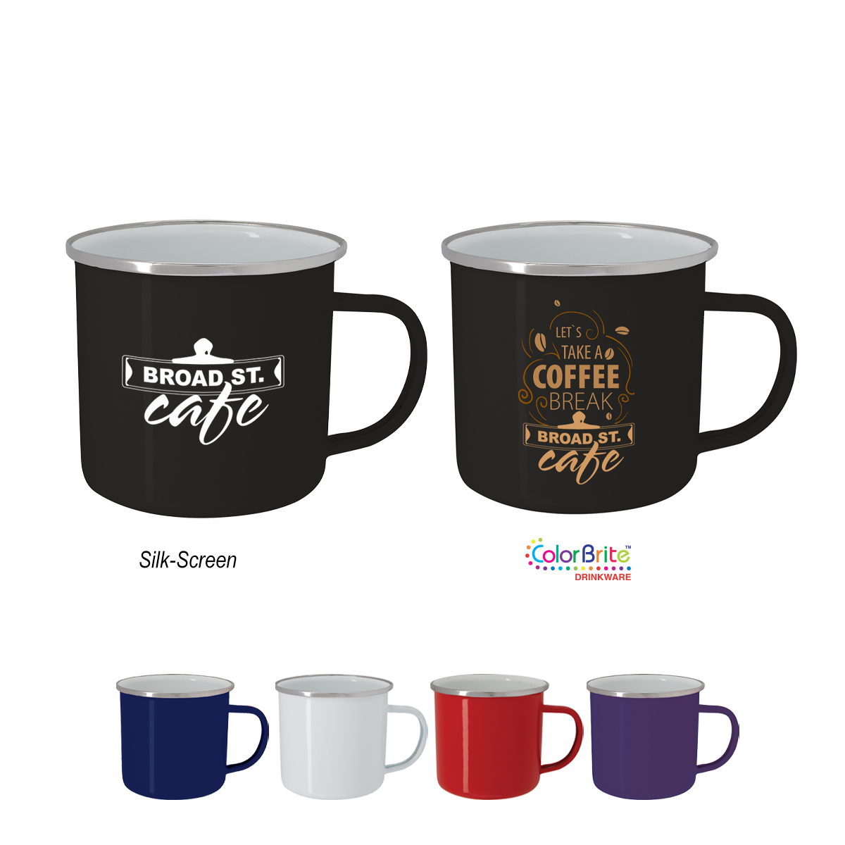 16 Oz. Steel Campfire Mug