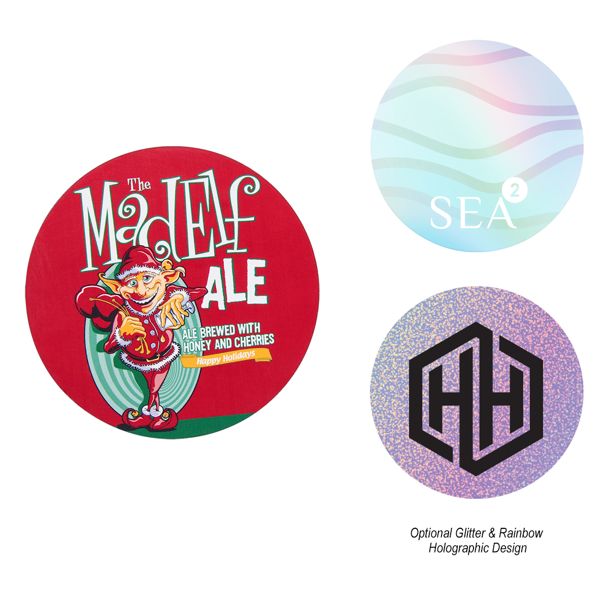 Wood Coaster - Circle