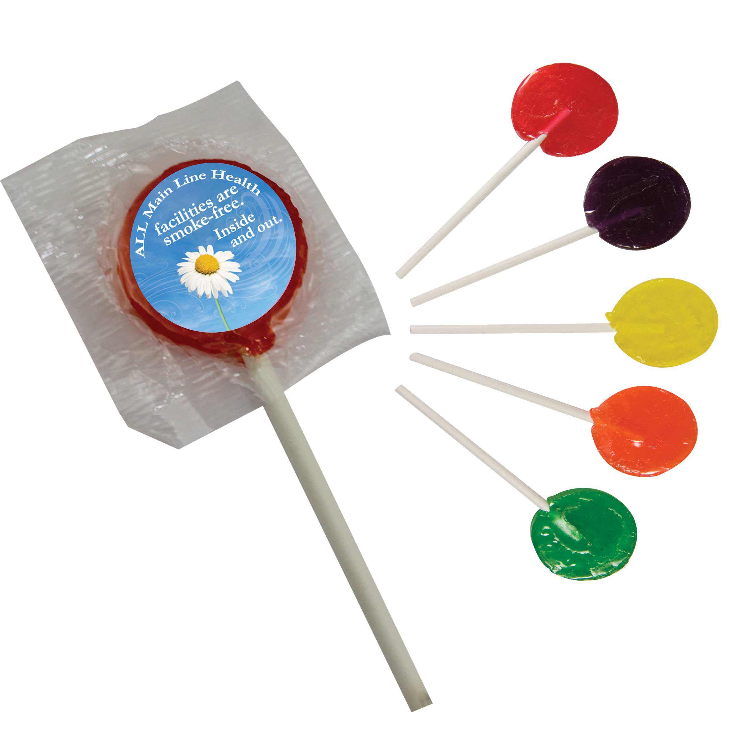 Lollipop w/ Round Label