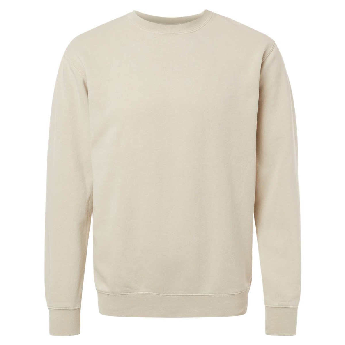 Independent Trading Company Unisex Midweight Pigment Dyed Crew Neck view 8