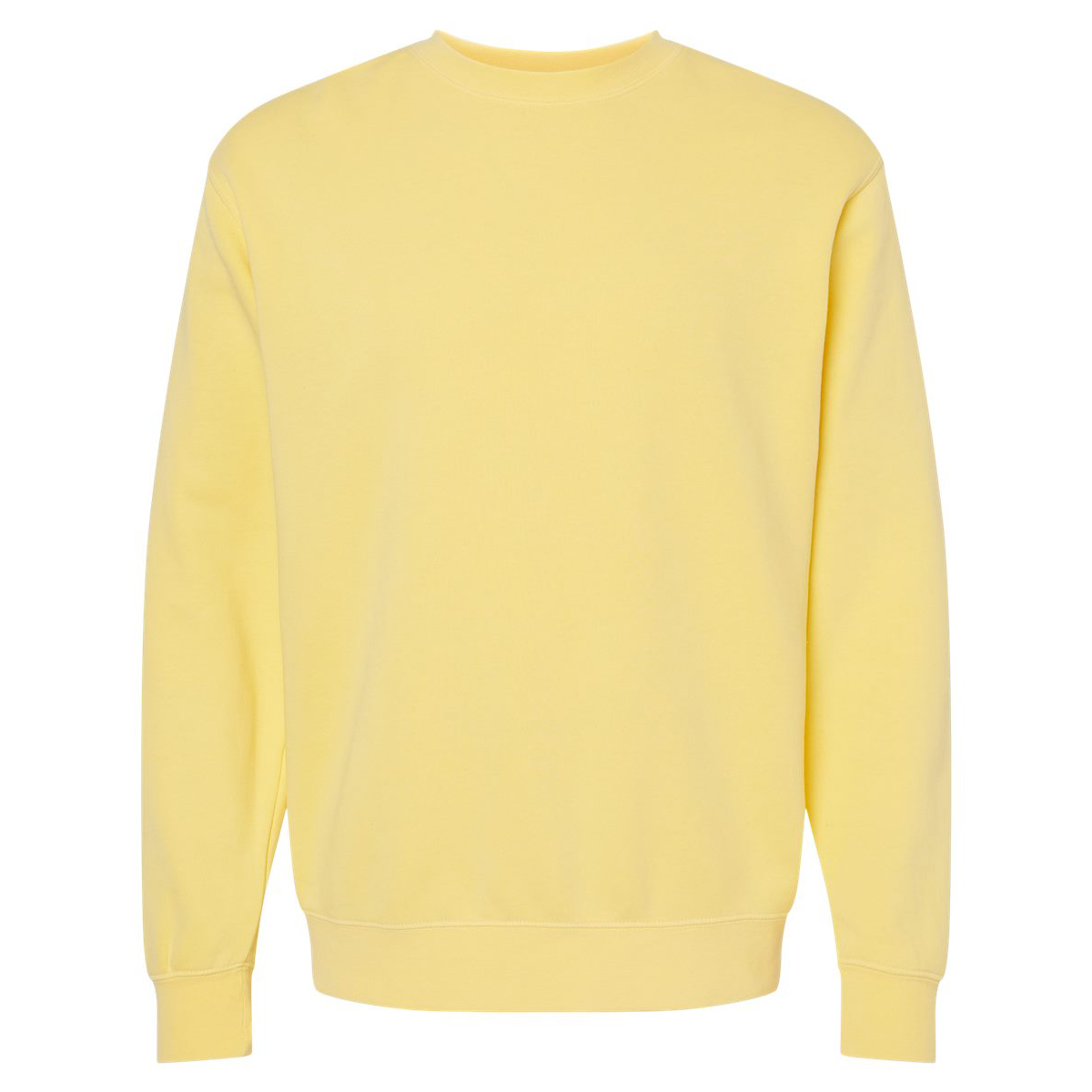 Independent Trading Company Unisex Midweight Pigment Dyed Crew Neck view 17