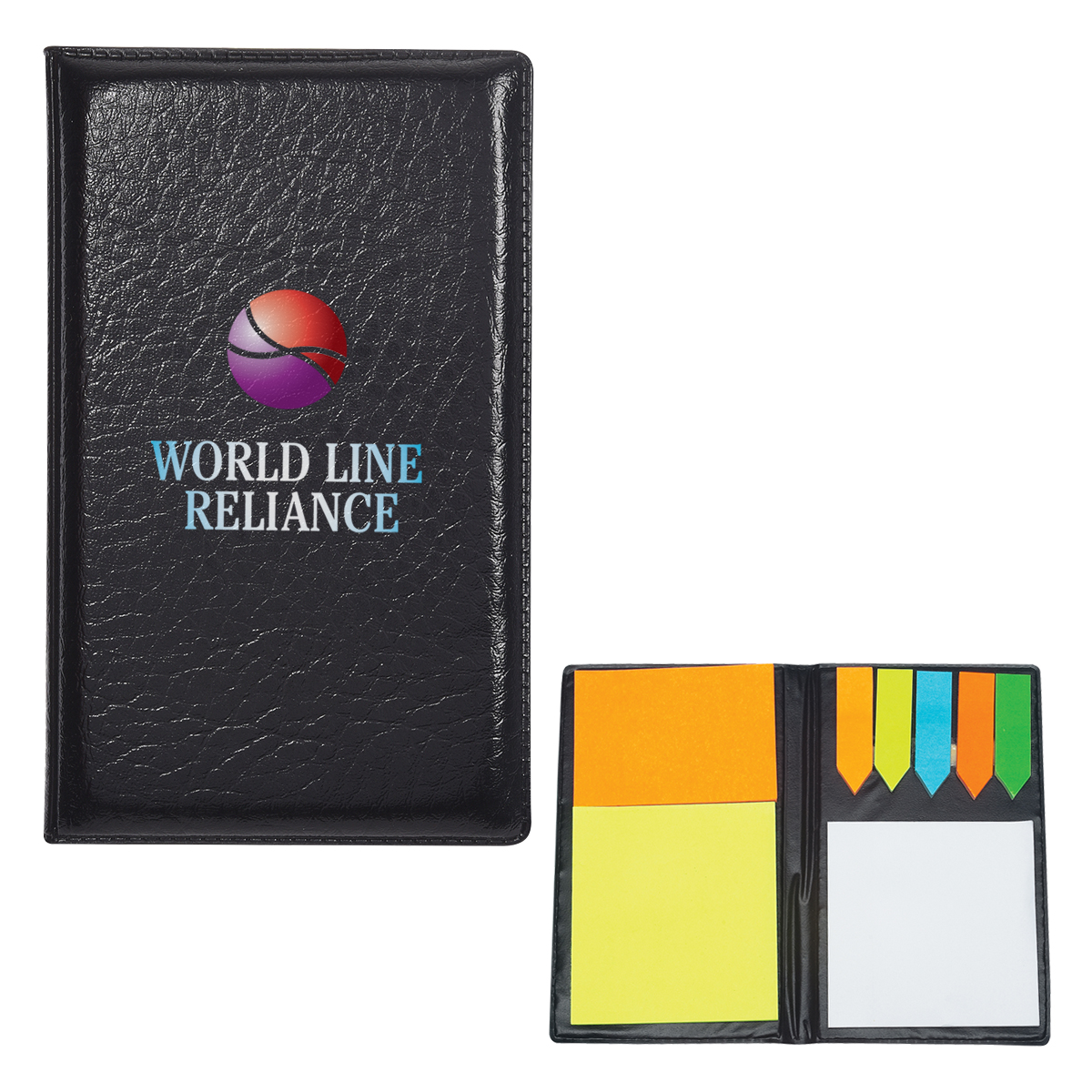 Leather-Look Padfolio with Notes