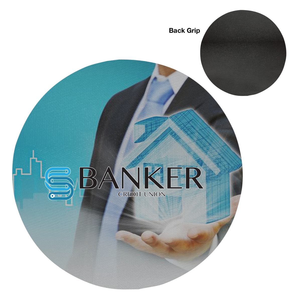 Round Jar Opener or Mouse Pad