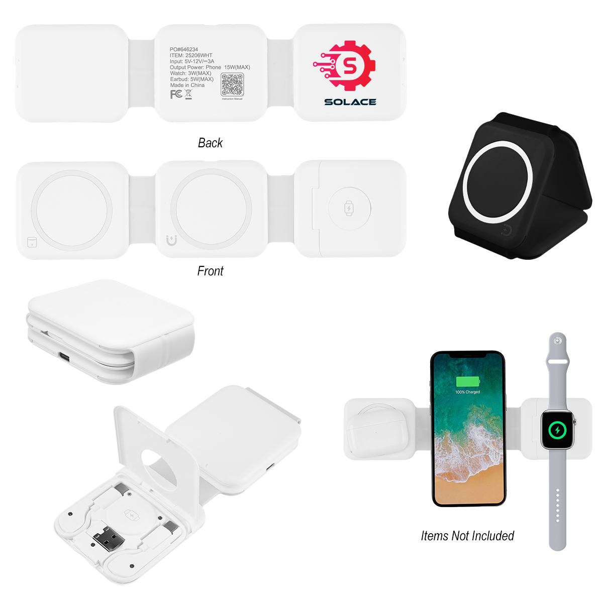 Tri-Fold Wireless Multi Charger