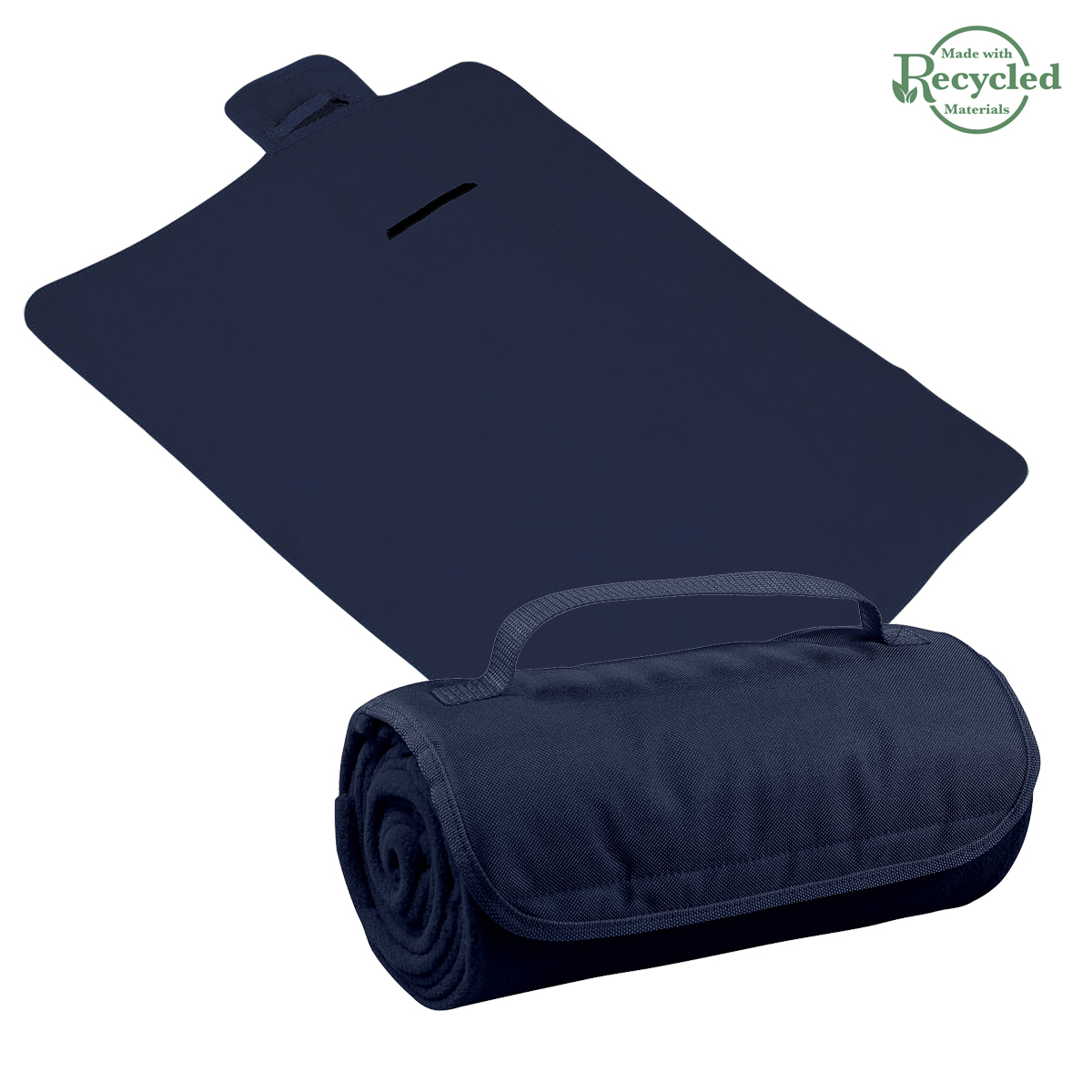 Eco-Friendly Recycled Roll-Up Blanket