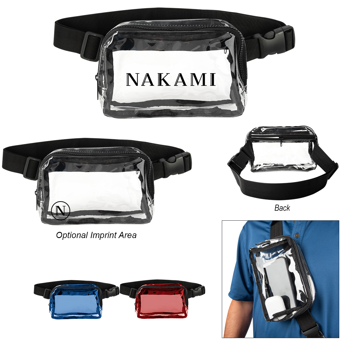 Clear Belt Bag