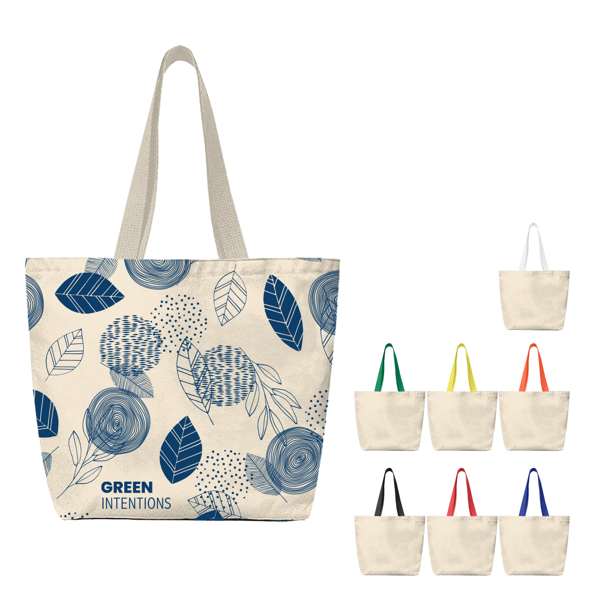 14 oz Recycled Canvas Tote Bag