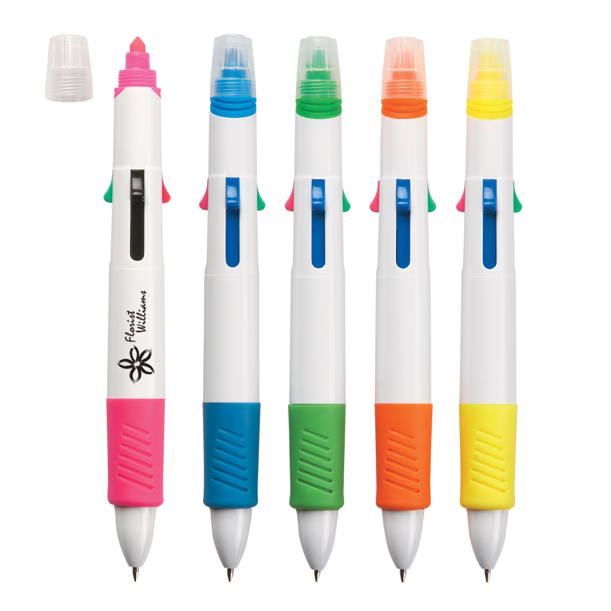 Quatro Pen with Highlighter