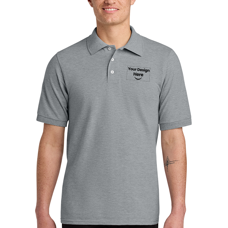 Jerzees Unisex Premium Ring Spun Cotton Pique Sport Shirt 443M