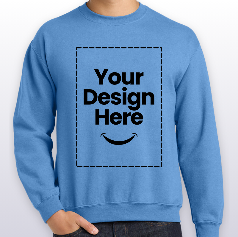 Gildan Heavy Blend Crewneck Sweatshirt. 18000