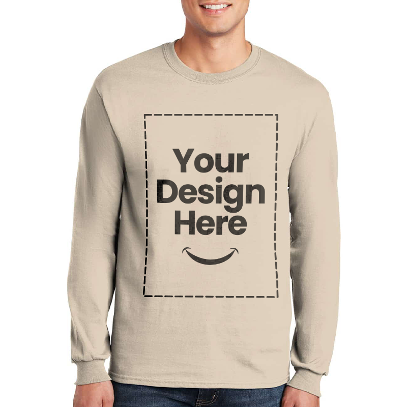 Gildan - Ultra Cotton 100% US Cotton Long Sleeve T-Shirt. G2400