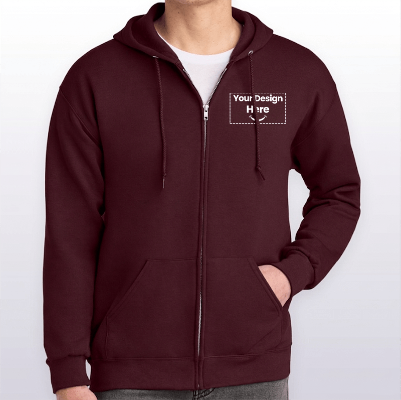 Jerzees - NuBlend Full-Zip Hooded Sweatshirt. 993M