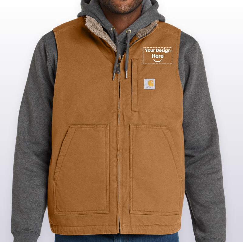 Carhartt Sherpa-Lined Mock Neck Vest CT104277