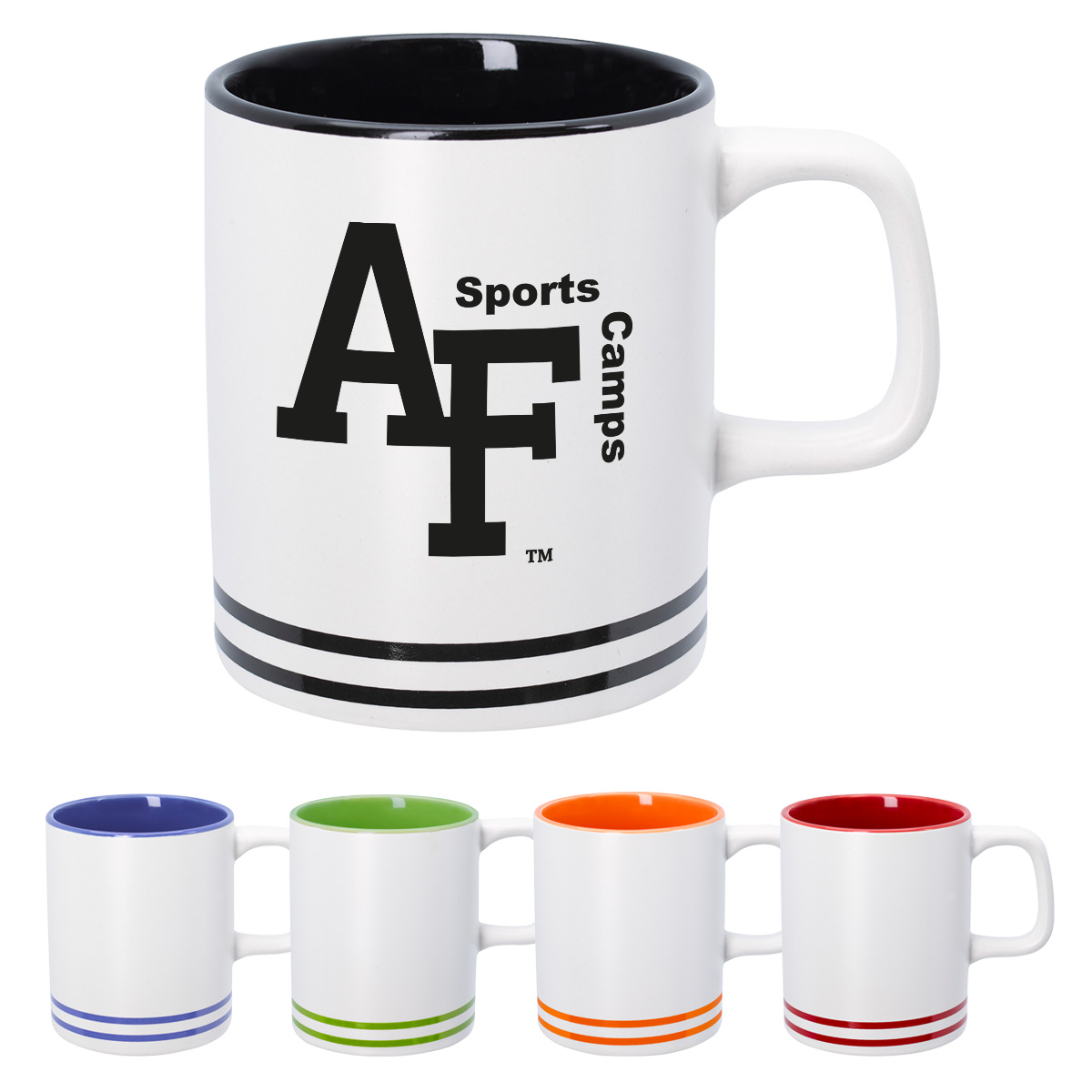 10 oz Lacrosse Ceramic Mug