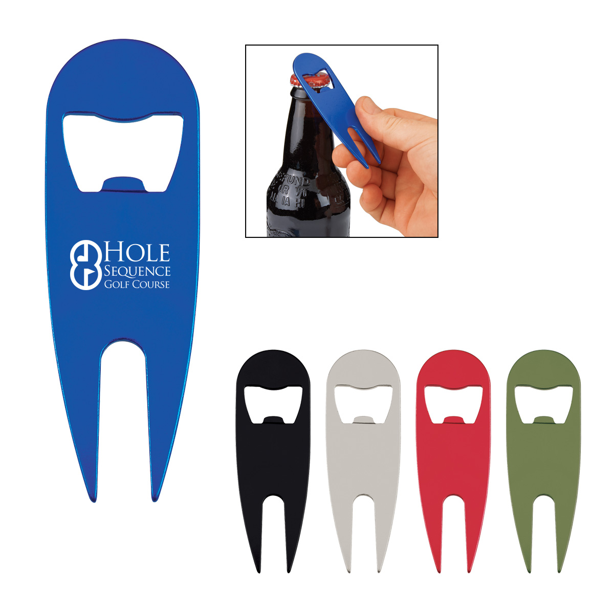 Divot Tool with Bottle Opener