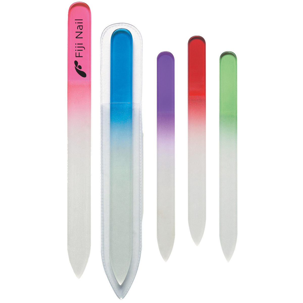 Glass Nail File with Sleeve