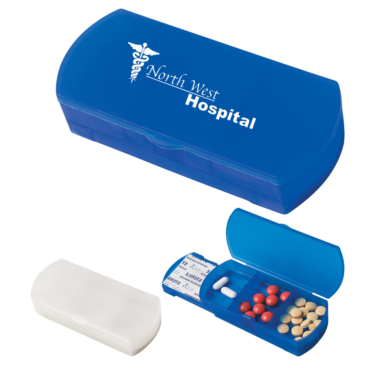 Pill Box & Bandage Dispenser