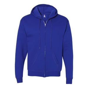 Unisex EcoSmart® Full-Zip Hooded Sweatshirt - P180 view 16