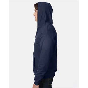 Unisex EcoSmart® Full-Zip Hooded Sweatshirt - P180 view 11