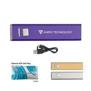 UL Listed 2200 mAh On-The-Go Power Bank