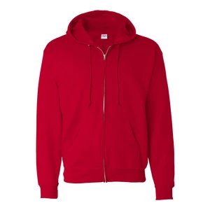 Unisex EcoSmart® Full-Zip Hooded Sweatshirt - P180 view 12